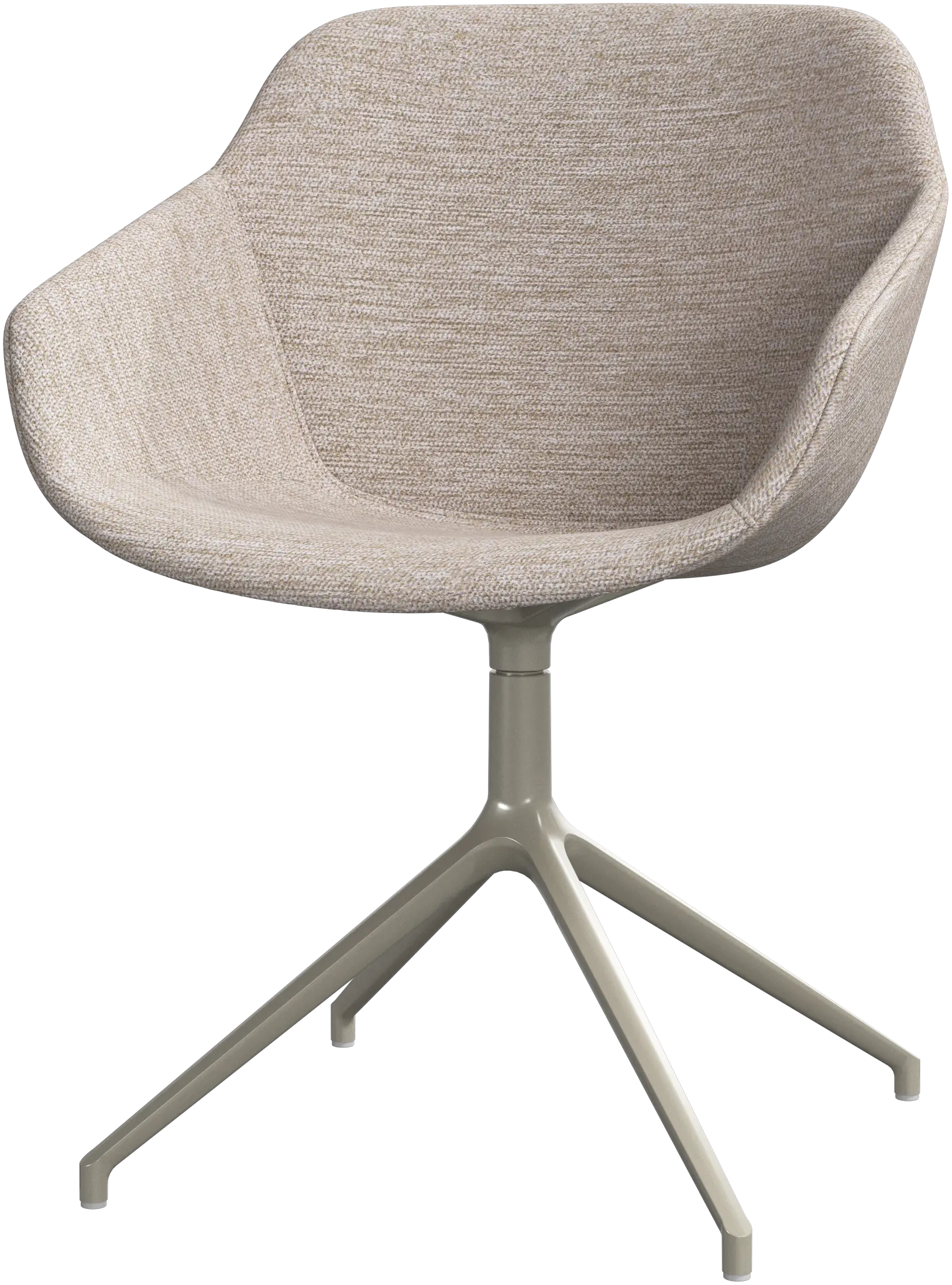 HR672 BoConcept Vienna 回転ベースチェア ライトグレー Hamilton チェア (回転ベース付き) | ボーコンセプト